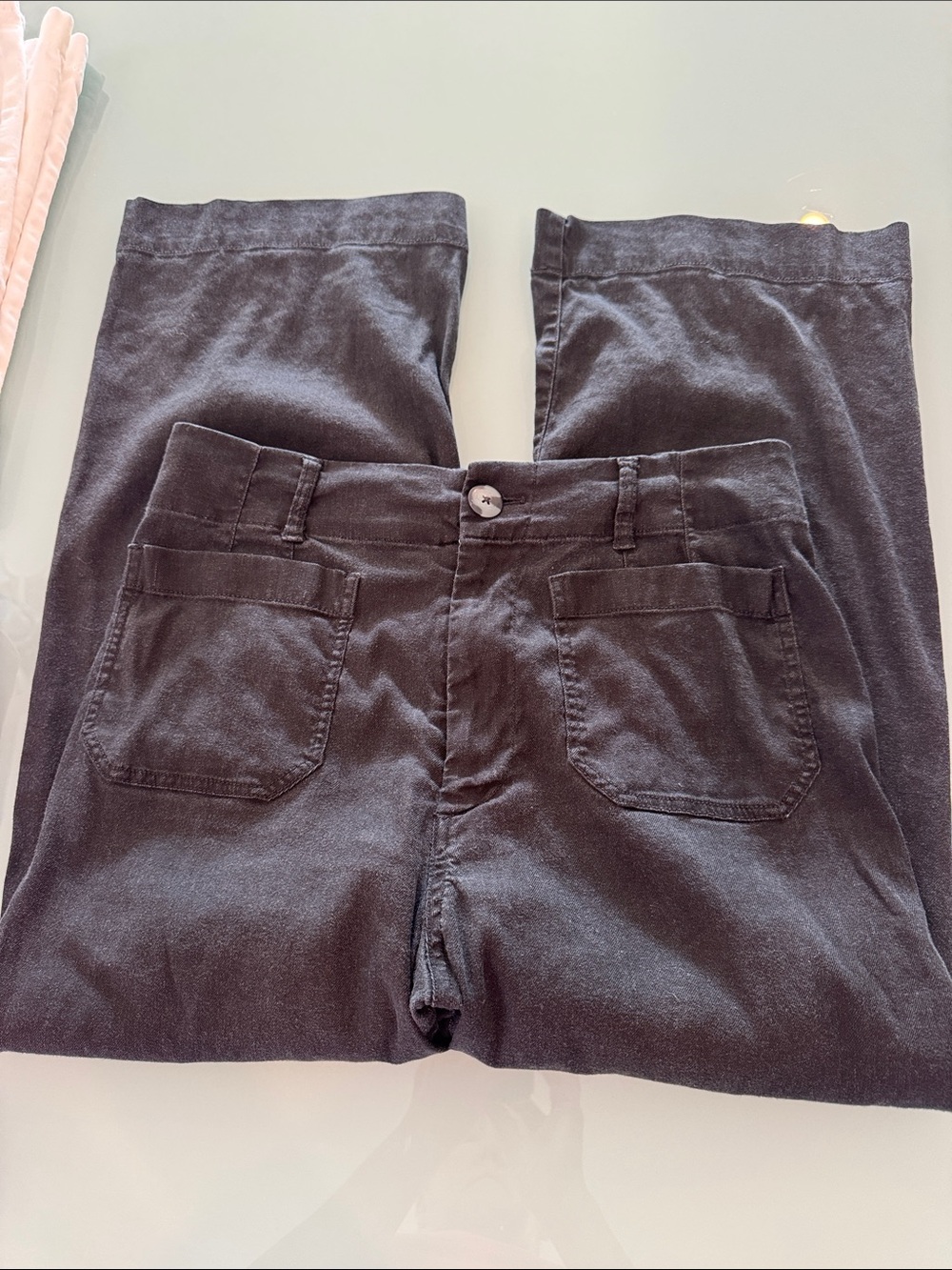 Maeve by Anthropologie Casual Linen-Blend Pants